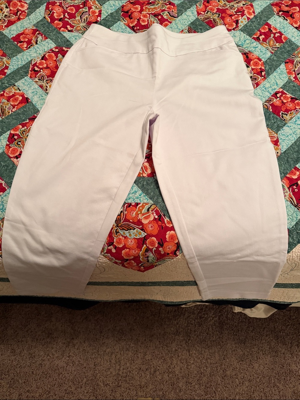 Women’s croft & barrow White Capri Leggings